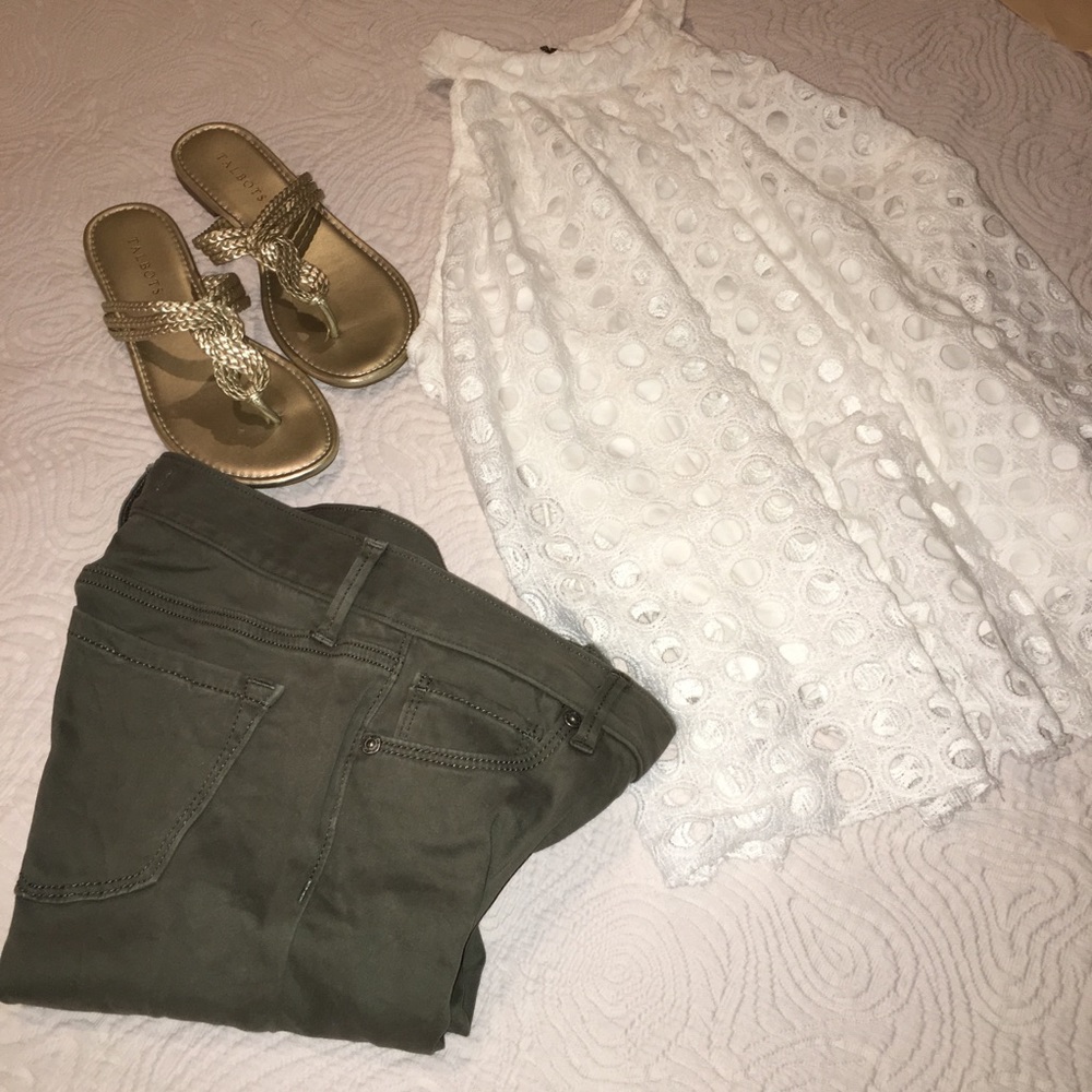 Loft Olive pants/ jeans/ leggings, size 0 or 25